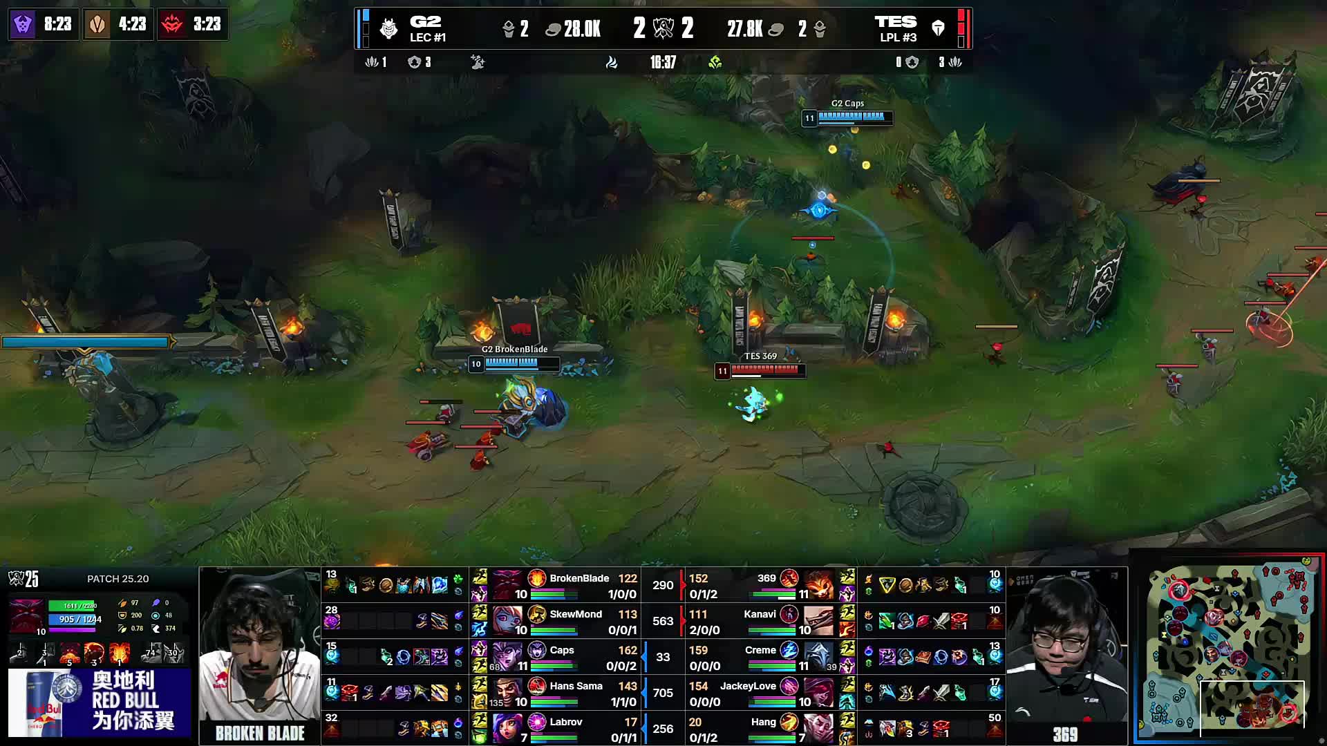 首日比赛结果 - BLAST Bounty 2025：封闭资格赛